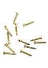 Klips, Menteşe, Ayak, Ağaç, Sunta Vidası 2,2x13 mm - Sarı 100 Adet