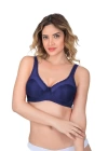 Lacivert  Emay 169 C Basic Balenli Toparlayıcı Sütyen