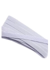 Lastik En 4 cm 10 Metre Beyaz