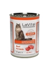 Lavital Adult Tahılsız Biftekli Yetişkin Konserve Kedi Maması 400 Gr