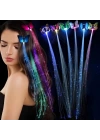 Led Fiber Optik Işıklı Kelebek Saç Klipsi 1 Adet