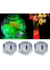 Led Işıklı Buz Küpleri (3 Adet)