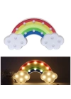 Led Işıklı Gökkuşağı Gece Lambası