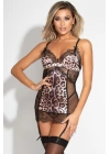 Leopar Detaylı Fantezi Jartiyer 8354