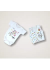 Love Zürafa Nakışlı %100 Cotton Antibakteriyel 10lu Zıbın Takımı Hastane Çıkışı