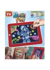 Magic Pad Çocuk Eğitici Sihirli Işıklı Kalemli Öğretici Pili Pad