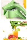 Manuel Plastik Meyve Portakal Karpuz Limon Sıkacağı Kollu Sebze Suyu Sıkma Limonata Aparatı Aleti