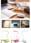 Masa Lambası  Spiral Led  Kitap Okuma Işığı Pilli Model Led Lamba