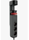 Masa Tipi Pd20w Akım Korumalı 3’lü Priz 2xusb 1xtype-c Girişli Kablolu Priz Ftr19