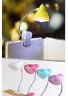 Masaüstü Klipsli Bükülebilir Kitap Okuma Led Işık