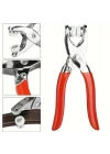 Metal 200 Pcs Çıtçıt Ve Pense Seti Makinesi  Bebek Elbise Çıtçıt Montaj Seti