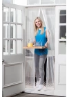 Mıknatıslı Manyetik Kapı Sinekliği Sineklik Tülü Perde (60cm X 210cm 2 Adet Tül)