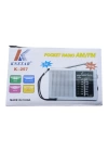 Mini Cep Radyo Fm Pille Çalışan Knstar K-257