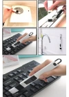Mini Kürekli Fırça Bilgisayar Klavye Pencere Oluğu Dar Bölge Köşe Bucak Toz Fırçası