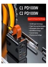 Mini Taşınabilir El Fener Pd100w Destekli 30.000 Mah Powerbank Hızlı Şarj Destekli
