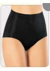 Miss Flex Siyah Lazer Kesim Yüksek Bel Bato Slip 6006