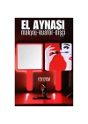 DKTT El Aynası Makyaj Aynası Kuaför Dişçi Güzellik Merkezi Aynası KIRMIZI