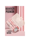 DKTT Manikür Pedikür Kiti 7 Parça Kutulu Profesyonel Kit