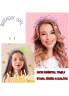 Mor Renk Kristal Taşlı Parlak Birthday Girl Yazılı Taç 16x17 Cm
