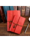 Mürekkepli Divit Kalem Ve Deri Defter