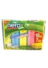 Nerox Bulaşık Süngeri Oluklu 10Lu Royaleks-NRX-F551