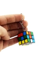 Nostaljik Zeka Küpü Sihirli Mini Rubik Anahtarlık