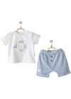 Ocean İs My Happy Place 2li Bebe Takım Blue