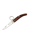 Okapi Gc2079c Kahverengi Kamp Çakı 16,5cm - Manuel, Kemerlikli, Ahşap Sap