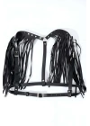 Omuzdan Püsküllü Şık Deri Bel Kemeri Harness - Brf1178