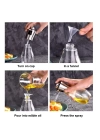 Paslanmaz Çelik Başlıklı Cam Spray Yağdanlık