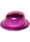 Pembe Renk Hologramlı Plastik Yulak Melon 27x24 Cm