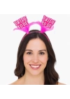 Pembe Renkli Bride To Be Parti Tacı – Bekarlığa Veda Gecesi İçin