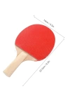 Ping Pong Masa Tenisi Seti Tenis Raketi Seti 2 Raket + 3 Ping Pong Topu  Spor Aksesuarları