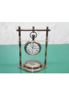 Pirinç Masa Üstü Saat 16194