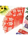 Plastik Kumaş Yelpaze 12 li Karışık 003