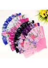 Plastik Kumaş Yelpaze 12 li Karışık 038