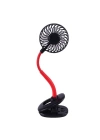 Portatif Işıklı Mini Klipsli Fan
