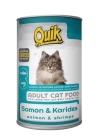 Quik Somon ve Karidesli Konserve Kedi Maması 415 Gr