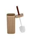 Rattan Wc Klozet Temizleme Fırçası - Antrasit