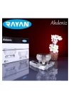 Rayan Akdeniz 6lı Ayaklı Kase