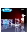 Rayan Opera 6lı Kulplu Çay Bardağı