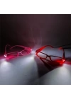 Renkli Led Işikli Kitap Okuma Gözlüğü