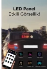 Rp1259 Led Matrix Panel 16x96cm Telefon Kontrollü Kayar Led Animasyon Aydınlatma