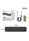 Rp937 Led Matrix Panel 16x64cm Telefon Kontrollü Kayar Led Animasyon Aydınlatma