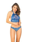 Saks Mavi Bralet Takım 2 Li - 851