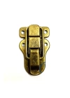 Sandık, Kutu Klipsi, Ön Kilidi - 48x30mm, Antik, 1 Adet