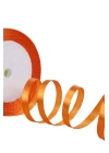 Saten Kurdele 6 mm Orange 10 Metre