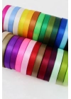 Saten Kurdele 6 mm Şeker Pembe 1 Metre