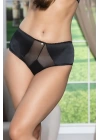 Saten Toparlayıcı Minimizer Sütyen Ve Yüksek Bel Slip Külot Takım Siyah (brf31521)