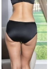 Saten Toparlayıcı Minimizer Sütyen Ve Yüksek Bel Slip Külot Takım Siyah (brf31521)
